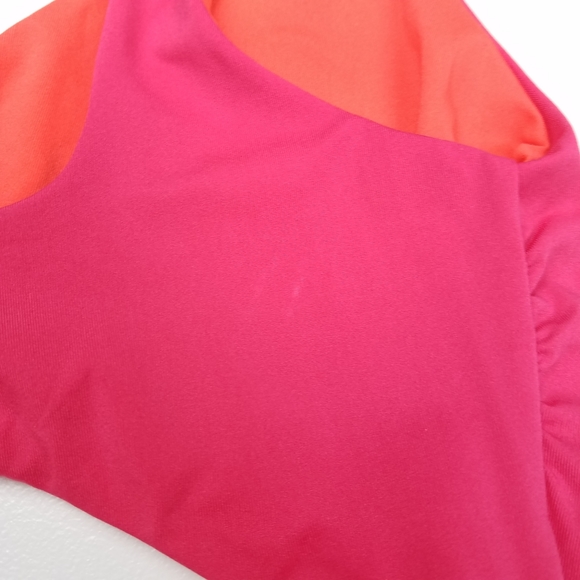 Stella McCartney Tie Front Pink One Piece Swimsuit - Picture 9 of 10